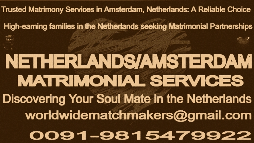 NETHERLANDS AMSTERDAM MATRIMONY SERVICES